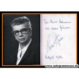 Autogramm Literatur | Lisa HEISS | 1970er (Portrait SW)