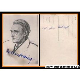 Autogramm Literatur | Carl Julius HAIDVOGEL | 1970er (Zeichnung SW)