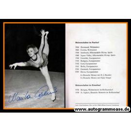 Autogramm Eiskunstlauf | Marika KILIUS | 1964 (Portrait SW)