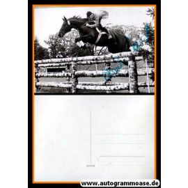 Autogramm Reiten | Hauke SCHMIDT | 1970er (Sprungszene SW)