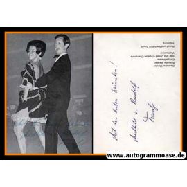 Autogramm Tanzen | Mechthild + Rudolf TRAUTZ | 1970er (Tanzszene SW)