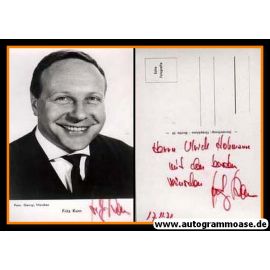Autogramm Schauspieler | Fritz KORN | 1970er (Portrait SW Graphima)