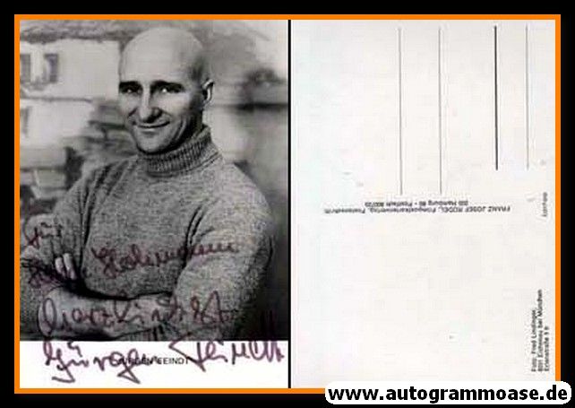 Autogramm Schauspieler | Jürgen FEINDT | 1970er (Portrait SW Rüdel)