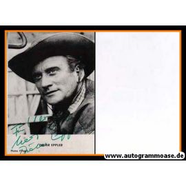 Autogramm Schauspieler | Dieter EPPLER | 1970er (Portrait SW) Filipp