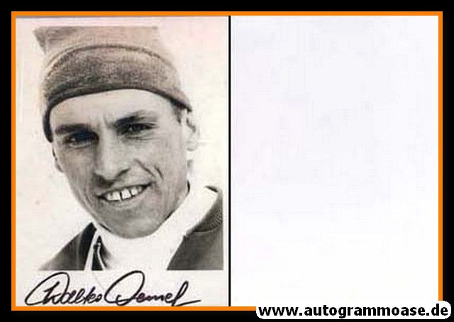 Autogramm Langlauf | Walter DEMEL | 1960er (Portrait SW)