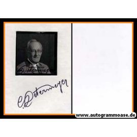 Autogramm Kunst | Carl DETERMEYER | 1970er (Portrait SW)