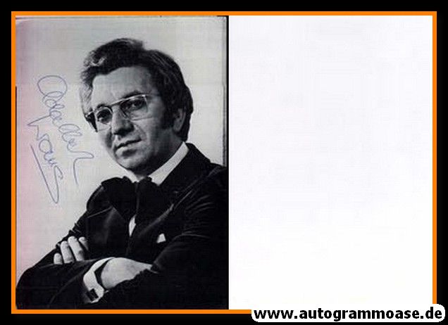 Autogramm Klassik | Adalbert KRAUS | 1980er (Portrait SW)