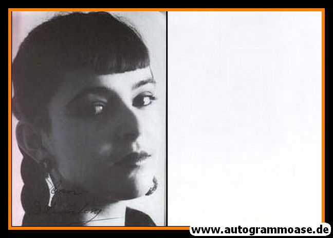 Autogramm Schauspieler | Ann BLUMBERG | 1980er (Portrait SW)