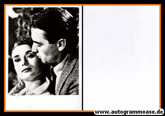 Filmpostkarte (USA)  | Audrey HEPBURN + Gregory PECK | 1953 "Ein Herz Und Eine Krone"