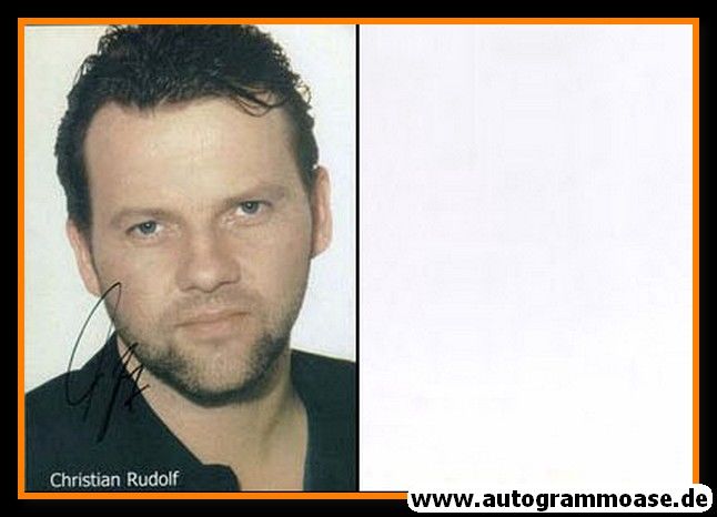 Autogramm Schauspieler | Christian RUDOLF | 1990er (Portrait Color)