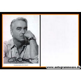 Autogramm Schauspieler | Christoph M. ORTH | 2000er (Portrait SW)