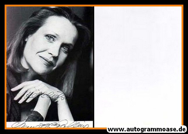 Autogramm Schauspieler | Claudia GOLLING | 1990er (Portrait SW)