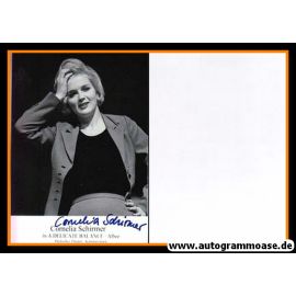 Autogramm Schauspieler | Cornelia SCHIRMER | 1990er (Portrait SW) 