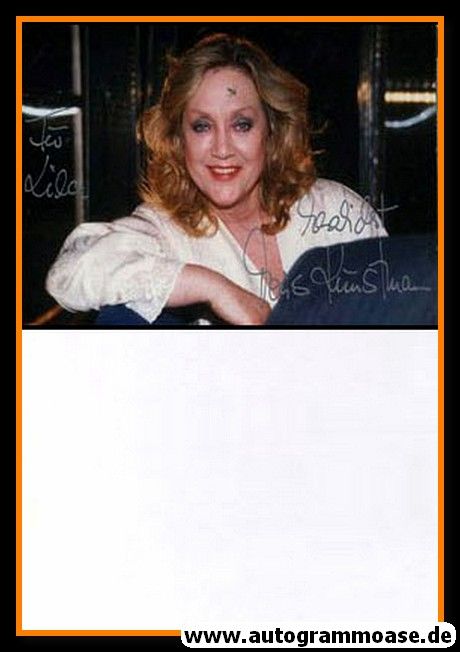 Autogramm Schauspieler | Doris KUNSTMANN | 1990er Foto (Portrait Color)