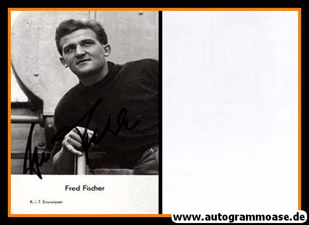 Autogramm Schauspieler | Fred FISCHER | 1960er (Portrait SW) Enzwieser