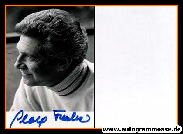 Autogramm Schauspieler | Georg FISCHER (?) | 1970er Foto (Portrait SW)