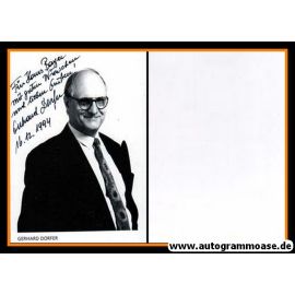 Autogramm Schauspieler | Gerhard DORFER | 1990er (Portrait SW)