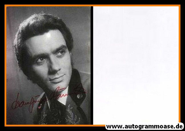Autogramm Schauspieler | Hans-Jürgen BÄUMLER | 1970er (Portrait SW)