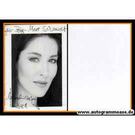 Autogramm Schauspieler | Isa JANK | 1980er (Portrait SW)