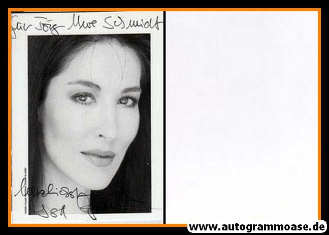 Autogramm Schauspieler | Isa JANK | 1980er (Portrait SW)