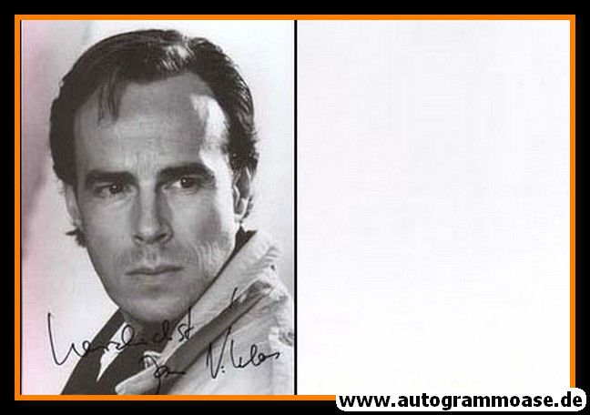 Autogramm Schauspieler | Jan NIKLAS | 1980er (Portrait SW)