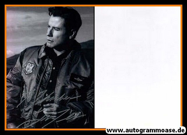 Autogramm Film (USA) | John TRAVOLTA | 2005 Foto (Portrait SW)