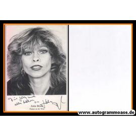 Autogramm Schauspieler | Jutta BRYDE | 1980er (Portrait SW)