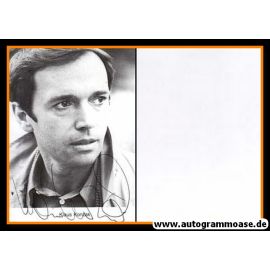 Autogramm Schauspieler | Klaus KONZAK | 1980er (Portrait SW) 