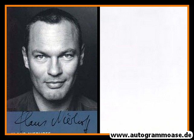 Autogramm Schauspieler | Klaus NIERHOFF | 2000er (Portrait Color)