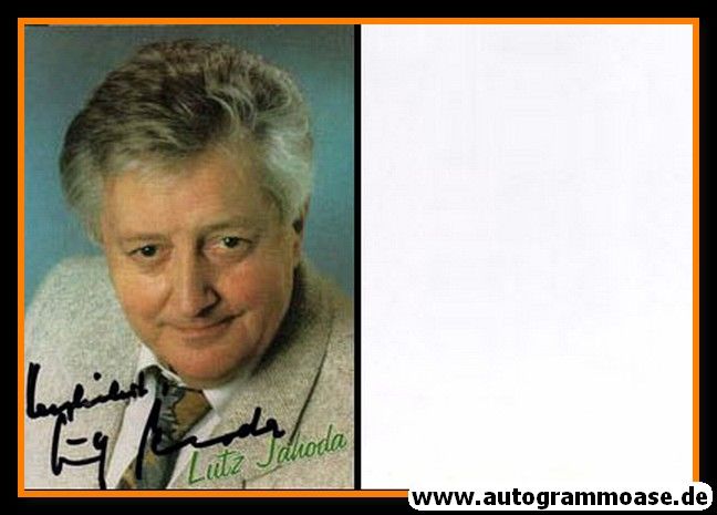 Autogramm Schauspieler | Lutz JAHODA | 1980er (Portrait Color)