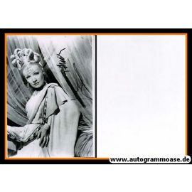 Autogramm Film | Marlene DIETRICH | 1932 Foto Druck "Blonde Venus"