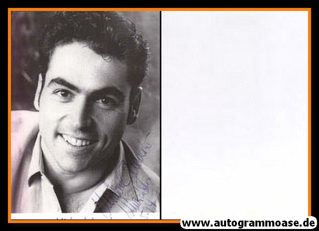 Autogramm Schauspieler | Michael JAMAK | 1980er (Portrait SW) 
