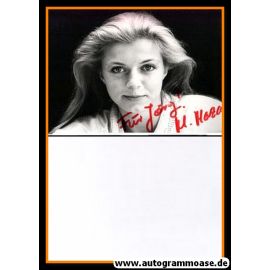 Autogramm Schauspieler | Michaela MERTEN (Mazac) | 1980er Foto (Portrait SW)