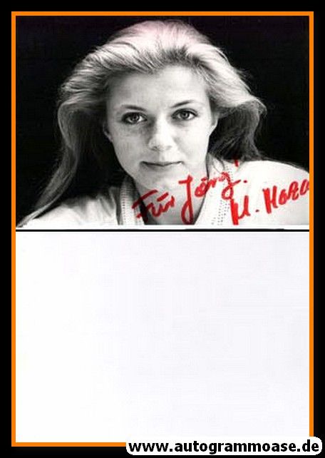 Autogramm Schauspieler | Michaela MERTEN (Mazac) | 1980er Foto (Portrait SW)
