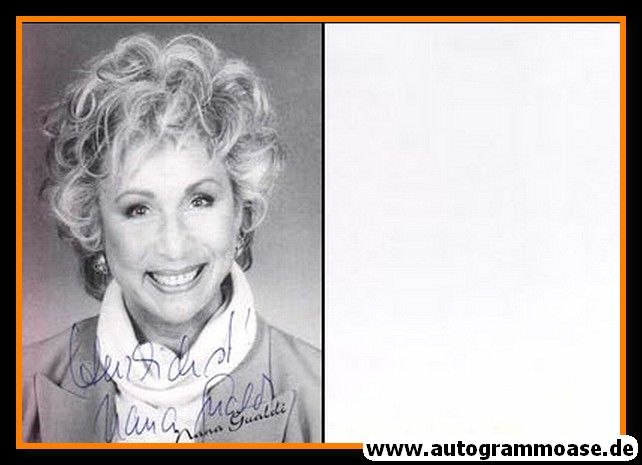 Autogramm Schauspieler | Nana GUALDI | 1980er (Portrait SW)