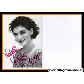Autogramm Schauspieler | Natalie LAUTER | 1980er (Portrait SW) 
