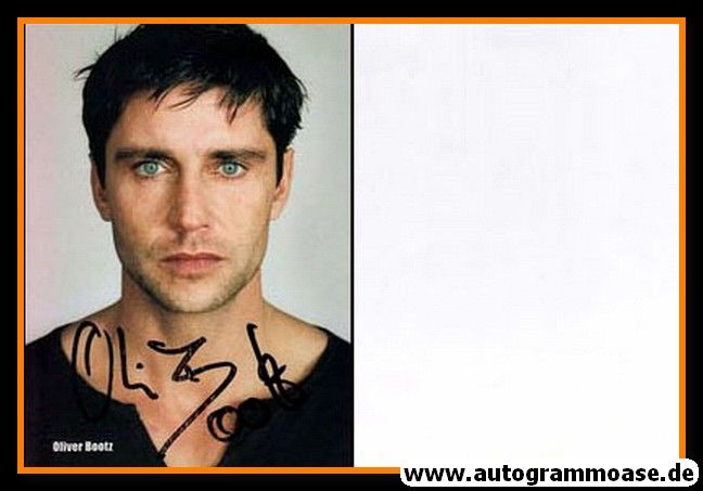Autogramm Schauspieler | Oliver BOOTZ | 2000er (Portrait Color)