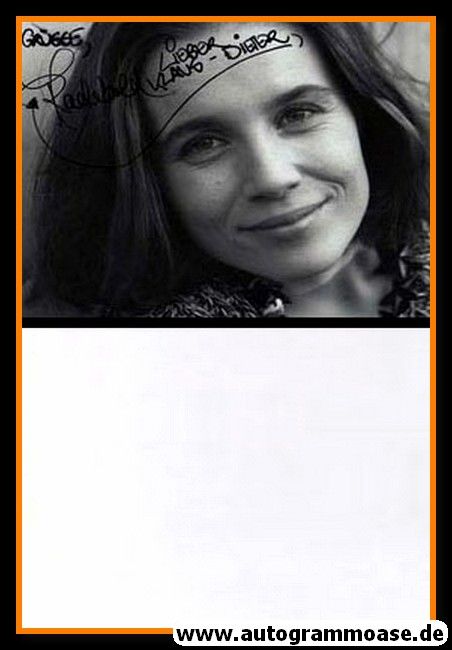 Autogramm Schauspieler | Sabine RADEBOLD | 1990er Foto (Portrait SW)