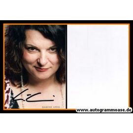 Autogramm Schauspieler | Sabine URIG | 2010er (Portrait Color)