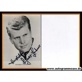 Autogramm Schlager | Siegmar LEISTNER | 1960er (Portrait SW)
