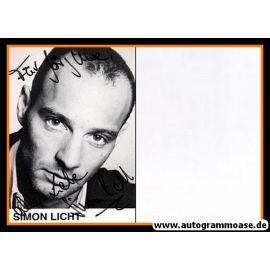 Autogramm Schauspieler | Simon LICHT | 1990er (Portrait SW)