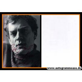 Autogramm Schauspieler | Wilhelm MANSKE | 1990er (Portrait SW) 
