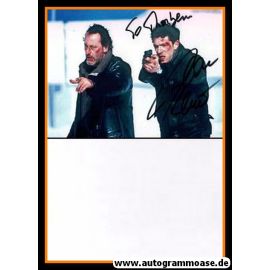 Autogramm Film (Frankreich) | Jean RENO | 2000 Foto "The Crimson Rivers"