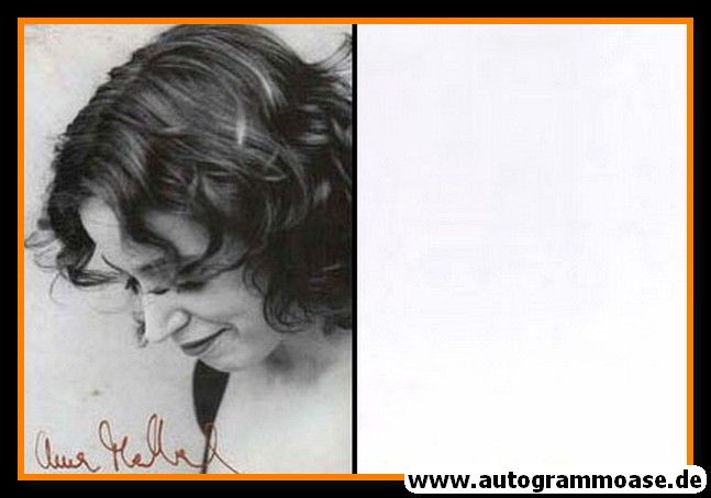 Autogramm Schauspieler | Anna THALBACH | 1990er (Portrait SW)