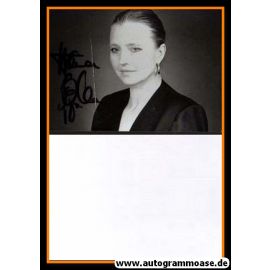 Autogramm Schauspieler | Hanna SCHYGULLA | 1980er Foto (Portrait SW) _