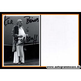 Autogramm Theater | FALSTAFF (Peter Rose) | 1990er Foto (Portrait SW)