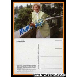 Autogramm Schauspieler | Carola HÖHN | 1990er (Portrait Color)