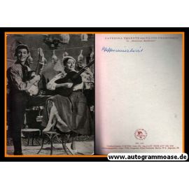 Filmpostkarte | Caterina VALENTE + Silvio FRANCESCO | 1956 "Bonjour Kathrin" VEB