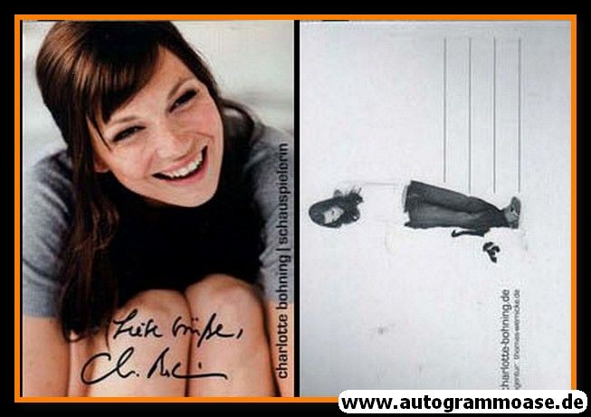 Autogramm Schauspieler | Charlotte BOHNING | 2000er (Portrait Color)