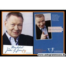 Autogramm Schauspieler | Günter JUNGHANS | 2010er (Portrait Color) Kinderhospiz